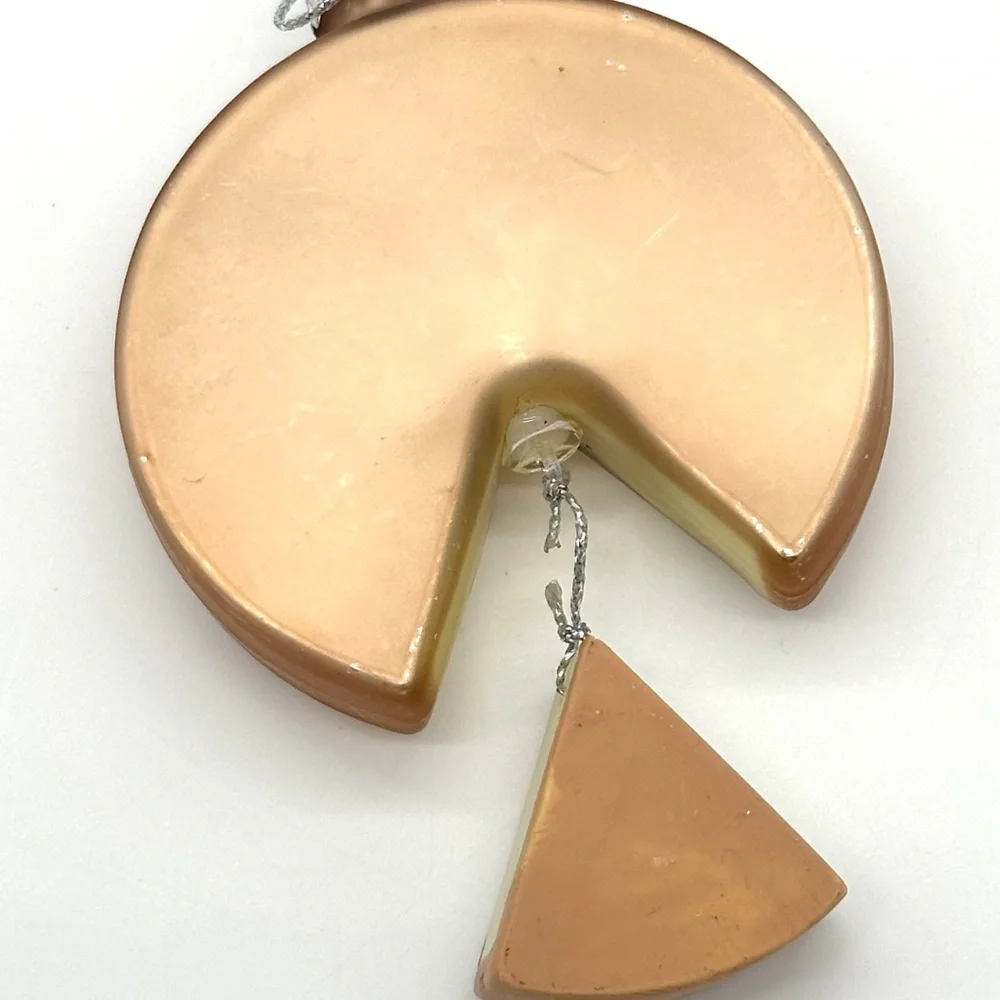 St. Nicholas Square Pizza With Dangling Pizza Slice Ornament 2023